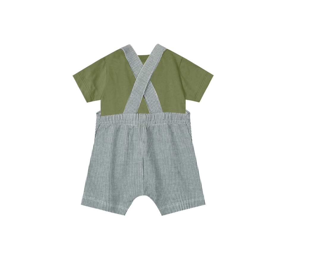 Conjunto Camiseta Y Overol Brandii