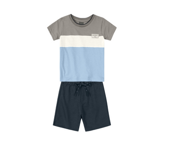 Conjunto Camiseta y Bermuda Niño  Brandili