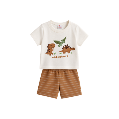 Conjunto Para Bebe (Camiseta y Bermuda) - Brandili