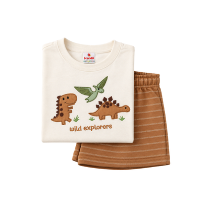 Conjunto Para Bebe (Camiseta y Bermuda) - Brandili