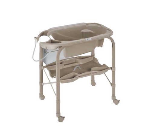 Bañera Pedestal y Con Cambiador Beige Cam