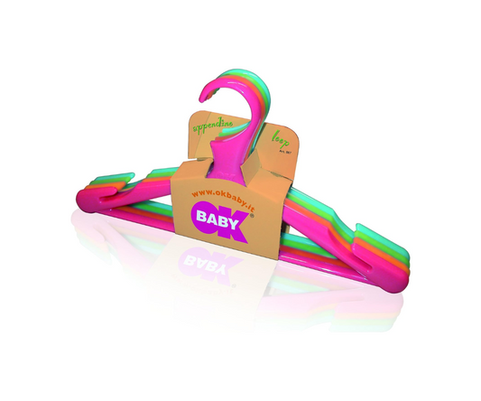 Ganchos para Colgar Ropa X4 Okbaby