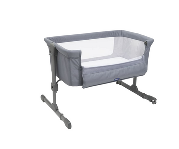 Cuna Colecho Next2me Essential- Gris Lux Chicco