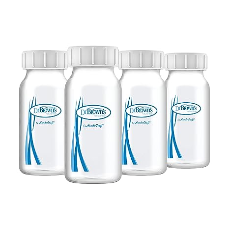 Pack 4 Botellas Almacenamiento  4 Oz. B /E Dr. Browns