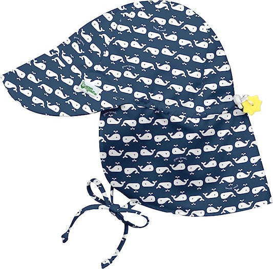 SOMBRERO CON PROTECCION SOLAR NAVY WHALE I PLAY