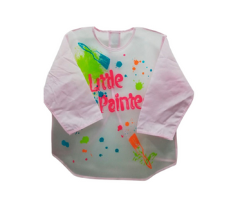 Delantal Para Pintar Pink Born