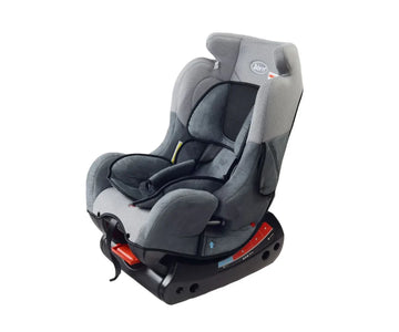 Combo Asiento de Auto Space One Gris + Soporte Para Cuello y H de Seguridad