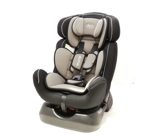 Asiento De Auto Alpha | Black Grey Born