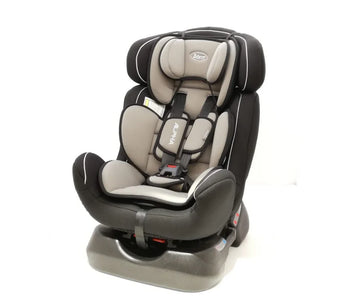 Combo Asiento de Auto Alpha Negro + Espejo y H de Seguridad Born
