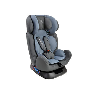 Combo Asiento de Auto Beta Gris + Espejo y H de Seguridad Born