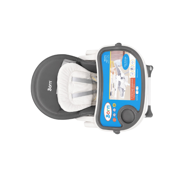 Silla de comer Ultra Comfort 6-36M | Gris - Born