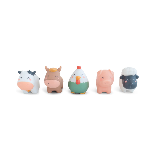 Set Juguetes Para Baño 5 Piezas | Granja - Saro