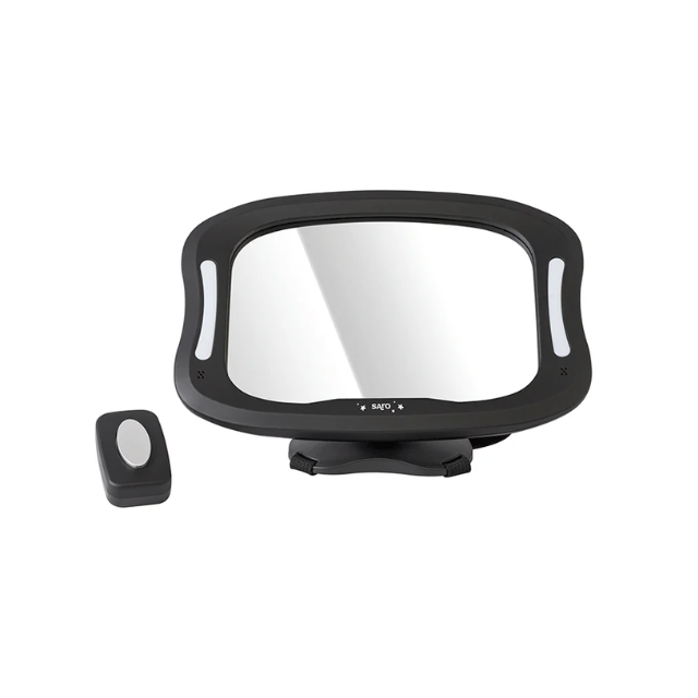 Espejo Retrovisor C/Luz Y Control Remoto - Saro