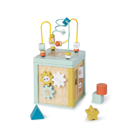 Cubo De Actividades Madera - Saro