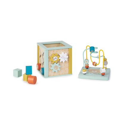 Cubo De Actividades Madera - Saro
