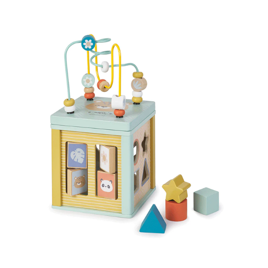 Cubo De Actividades Madera - Saro
