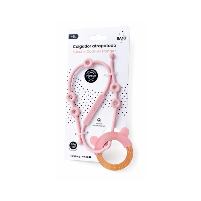 Colgador Atrapatodo Silicona | Pink - Saro