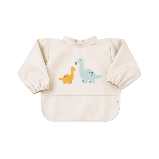 Babero Impermeable C/Mangas Larga | Wild Dino - Saro