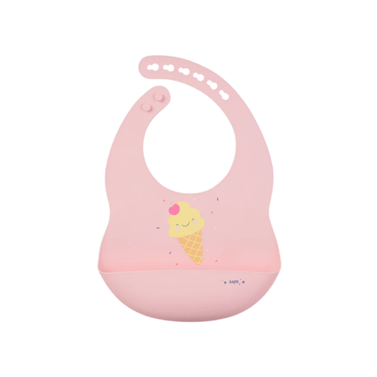 Babero Silicon | Ice Cream - Saro