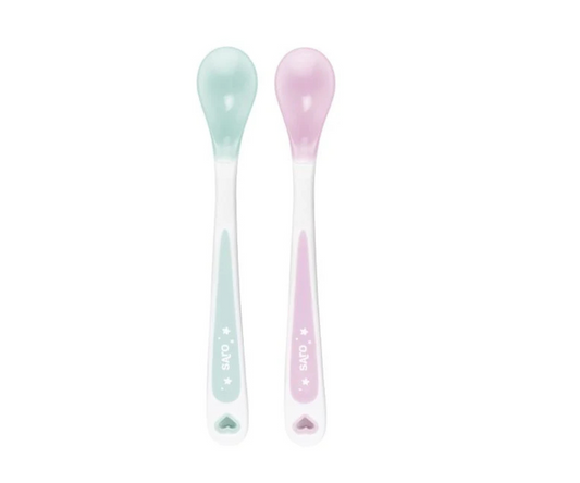 Set Cucharas De Silicona Con Sensor  Saro