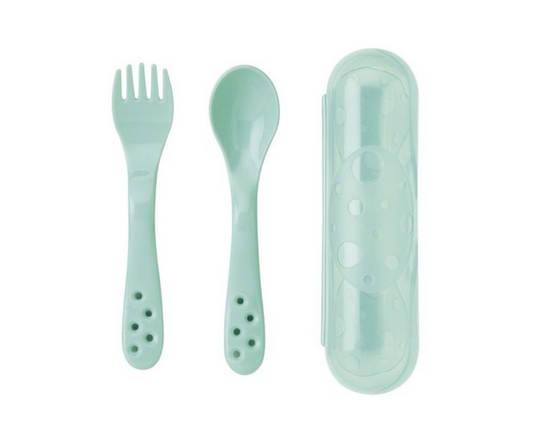 Set De Cubiertos Con Estuche Mint  Saro