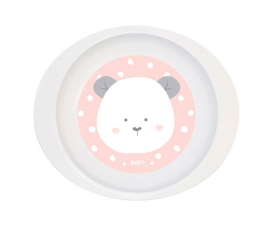 Set De Regalo Plato Y Tomatodo Pink Saro
