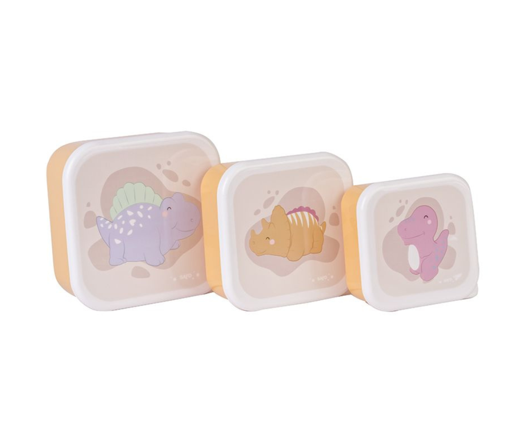 SET DE 3 CAJITAS PARA ALMUERZO MUSTARD SARO