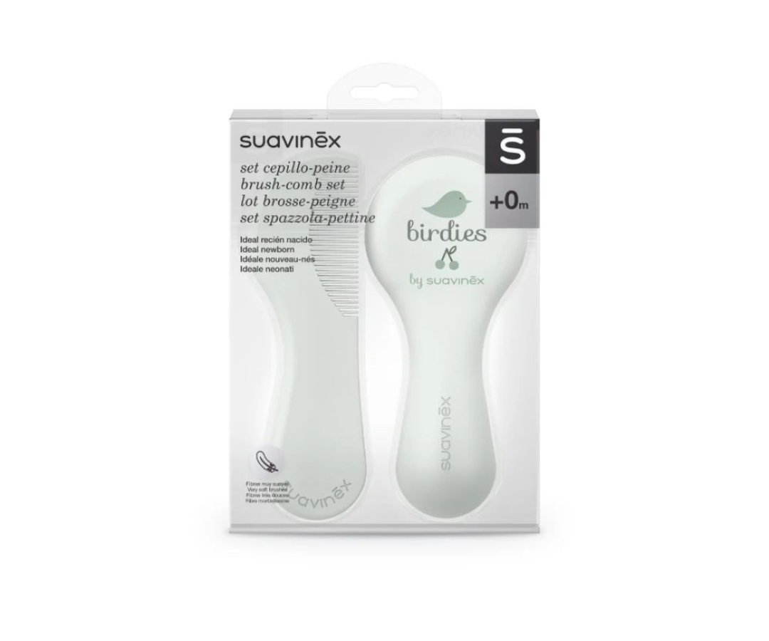 Set Cepillo Y Peine | Verde Suavinex