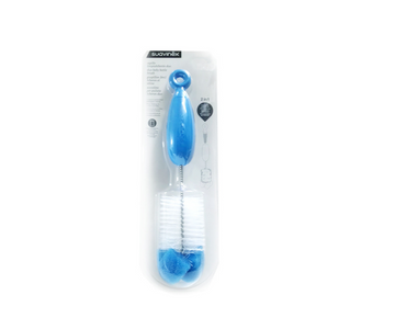 Cepillo Limpia Biberones Duo Azul Suavinex