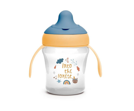 Taza Aprendizaje Forest Amarilla  Suavinex