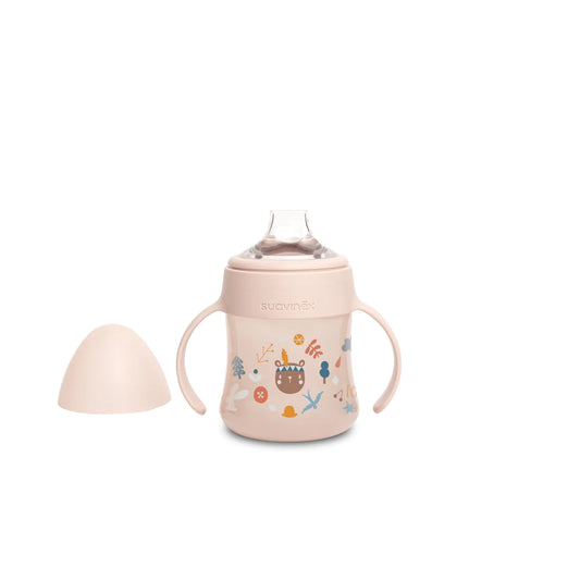 TAZA DE ENTRENAMIENTO CON ASAS 5OZ FOREST ROSA SUAVINEX
