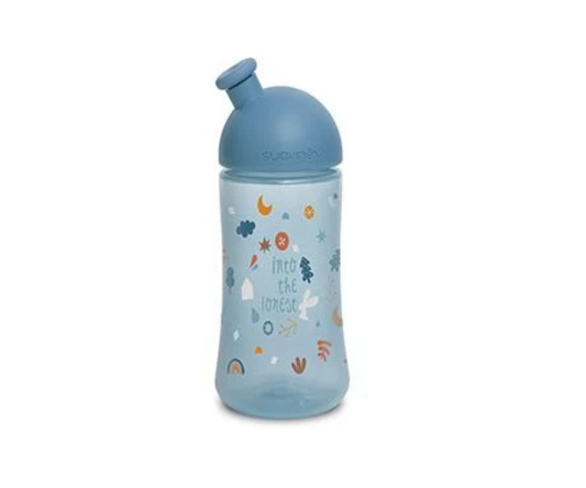 Botella Con Boquilla  9 Oz Sport Forest Azul Suavinex