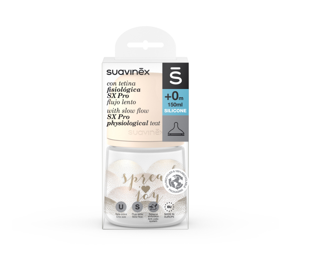 Biberón Anatómico Fis SX PRO 5 Oz Heatrt Suavinex