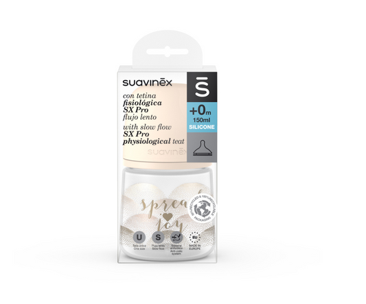 Biberón Anatómico Fis SX PRO 5 Oz Heatrt Suavinex