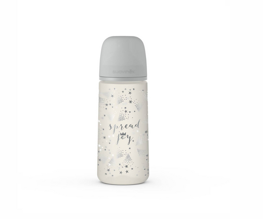 Biberón Anatómico Fis SX PRO 12 Oz  Joy Crown Suavinex