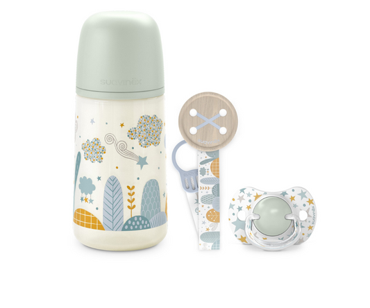 Set Dreams Biberón - Chupón - Sujet 9 Oz AZ Suavinex