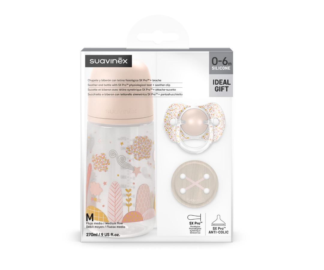 Set Dreams Biberón - Chupón - Sujet 9 Oz RS Suavinex