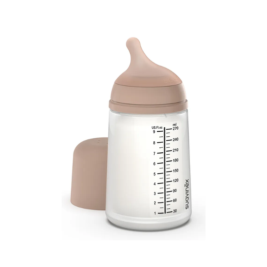 Biberon Zero.Zero Medium Flujo Medio (M) 270 ML - Suavinex