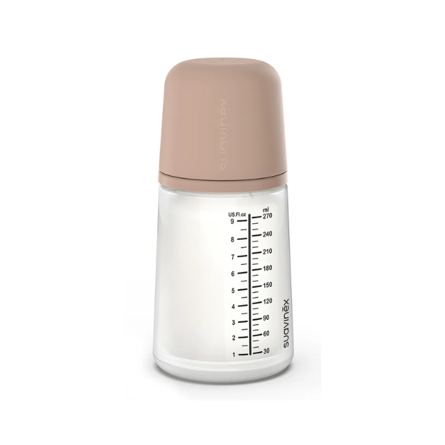 Biberon Zero.Zero Medium Flujo Medio (M) 270 ML - Suavinex