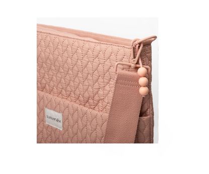 Bolso Pañalero Tote Bag | Rosado Suavinex