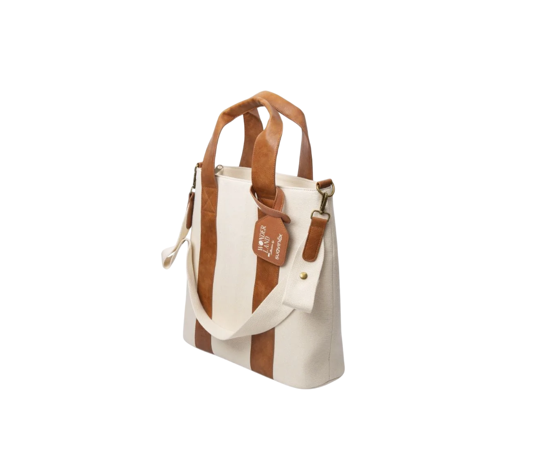 Bolso Pañalero Tote Bag Beige Suavinex