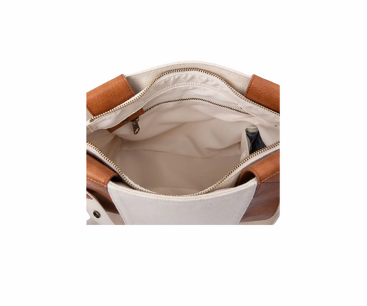 Bolso Pañalero Beige SmalL Suavinex