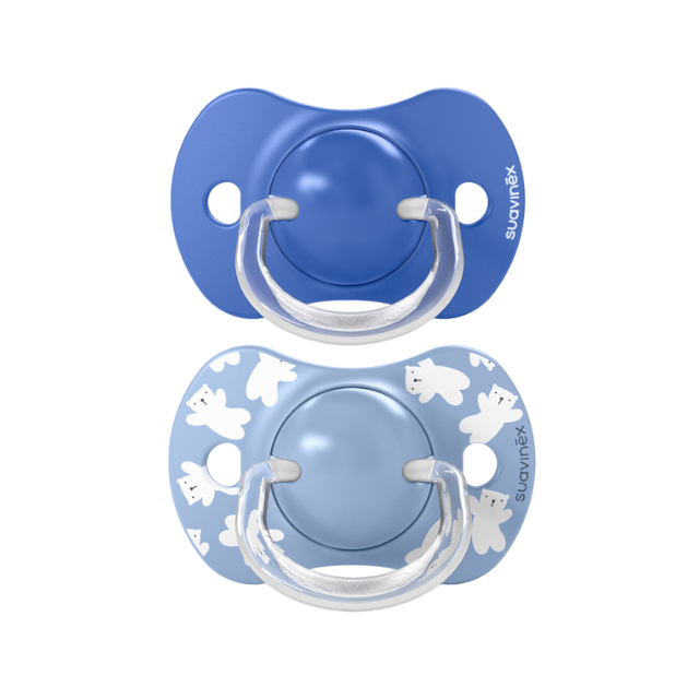 Chupón Teti. Fisiológica SX Pro - Wild 6-18M | Azul - Suavinex
