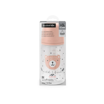 Biberón Tetina Fisiológica 9oz Wild | Rosado - Suavinex
