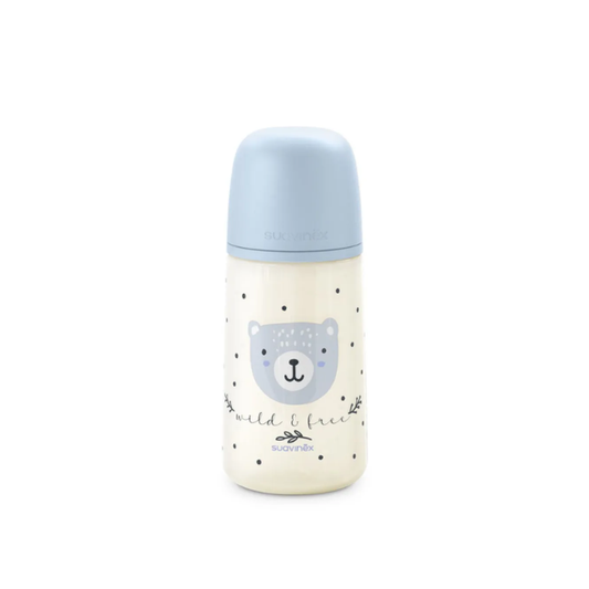 Biberón Tetina Fisiológica 9oz Wild | Azul - Suavinex