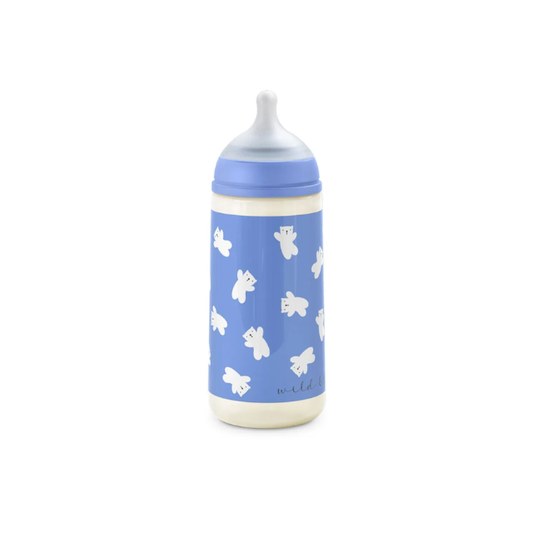 Biberón Tetina Fisiológica 9oz Wild | Azul - Suavinex