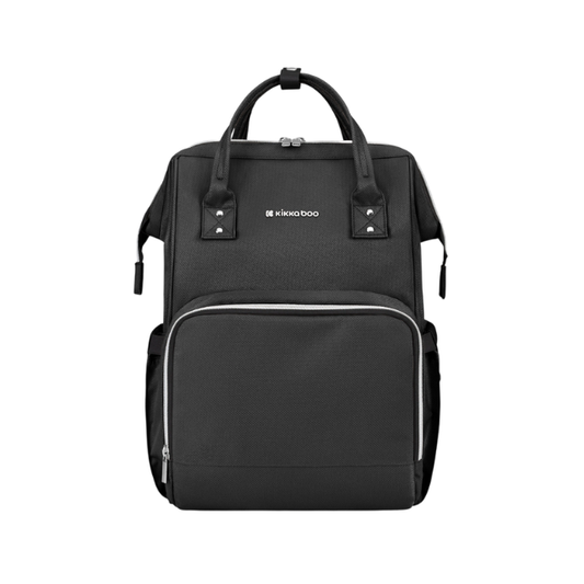 Pañalera Siena | Negro Silver - Kikkaboo