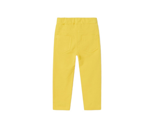 Pantalón Punto Básico Niña Amarillo Mayoral