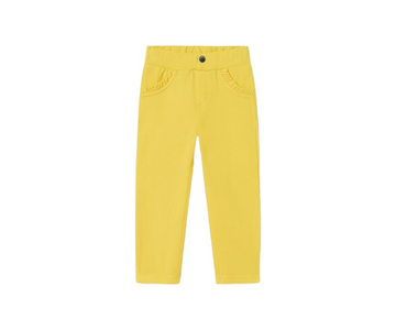 Pantalón Punto Básico Niña Amarillo Mayoral