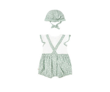 Conjunto Corto Con Sombrero |Verde  Mayoral